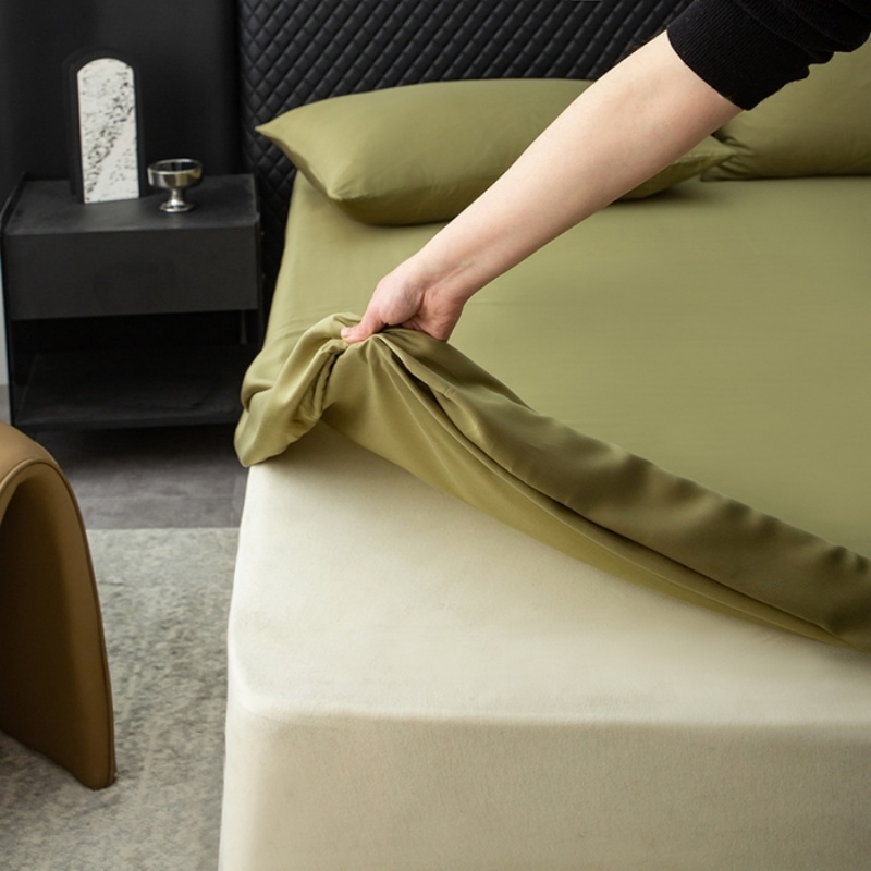 1 drap-housse en Lyocell natur - Fitted Bed Sheets Deep Pocket avis et prix