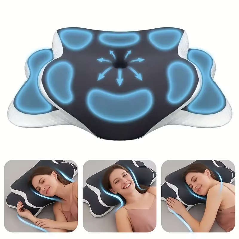 Oreillers en mousse à mémoire  - Memory Foam Orthopedic Pillow Neck Pain avis et prix