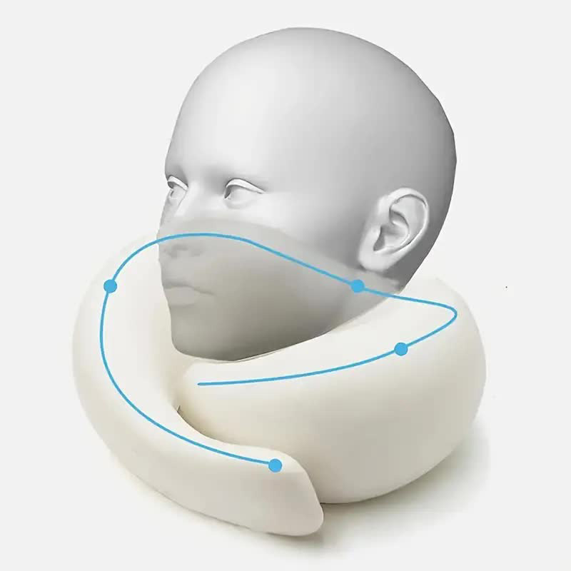 Oreiller de voyage ergonomique - Anti Snore Contour Pillow avis et prix