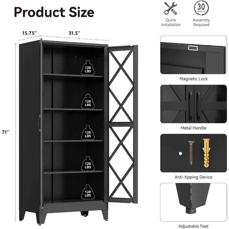 71 Armoire de rangement en mét - Storage & Organization avis et prix