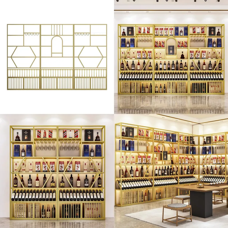 Étagère à vin moderne en fer f - Storage & Organization avis et prix