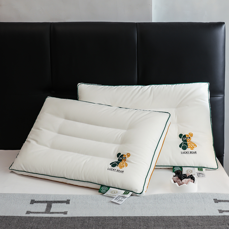 Oreiller de sommeil en pur cot - Anti Snore Contour Pillow avis et prix